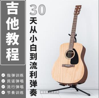 吉他教学视频合集（阿涛教学+大伟吉他教程+张文忠民谣吉他）