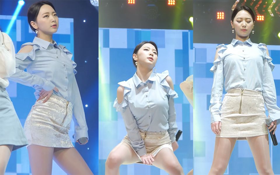 韩国女团热舞车展车模高清合集